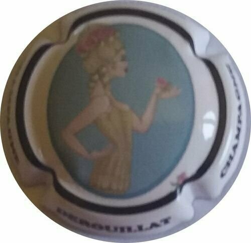 CAPSULE CHAMPAGNE DEROUILLAT REF N°16f