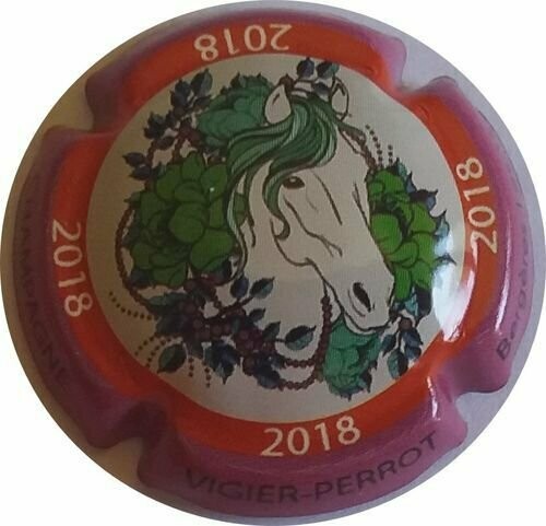 CAPSULE CHAMPAGNE VIGIER PERROT 2018 ref N°31c