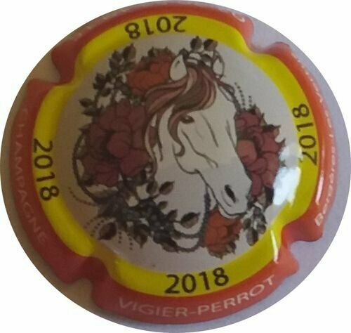 CAPSULE CHAMPAGNE VIGIER PERROT 2018 ref N°31f