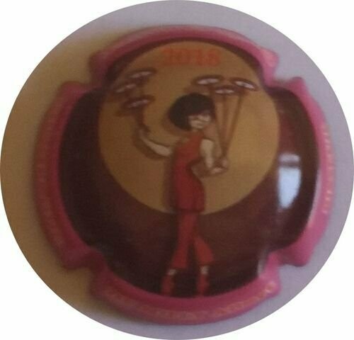 CAPSULE CHAMPAGNE DE MILLY ALBERT CABARET 2018 ref N°36c