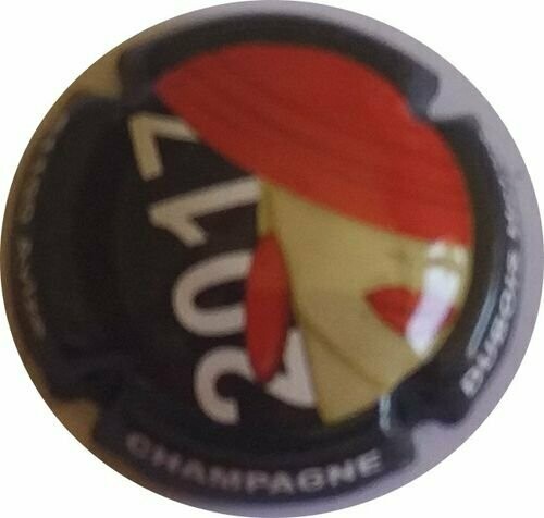 CAPSULE CHAMPAGNE DUBOIS HERVE 2017 ref N°6a