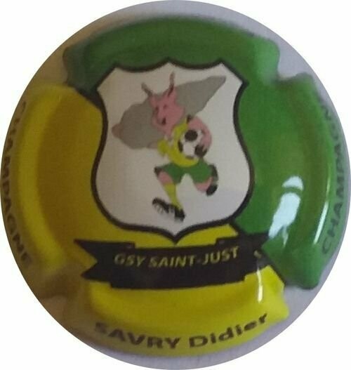 CAPSULE CHAMPAGNE SAVRY DIDIER GSY SAINT JUST SANS DATE REF 30