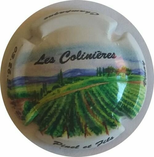 CAPSULE CHAMPAGNE PINEL ET FILS LES COLINIERES REF N° 2