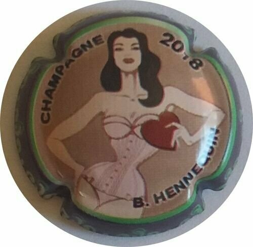 CAPSULE CHAMPAGNE HENNEQUIN BENOIT REF N°49