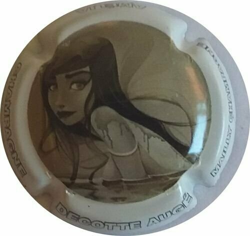 CAPSULE CHAMPAGNE DECOTTE AUGE CUVEE AMELIA ref N°11a