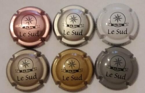 SÉRIE CAPSULES CHAMPAGNE BANOST.A ref N°15 a 15e