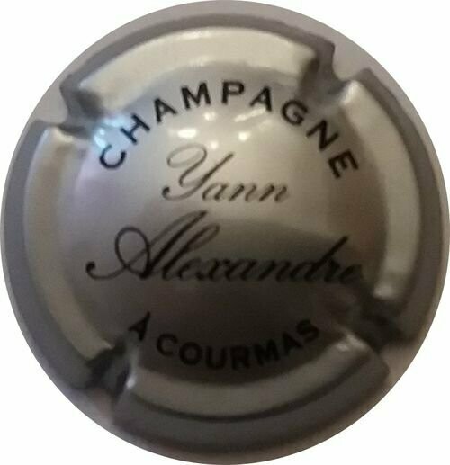 CAPSULE CHAMPAGNE YANN ALEXANDRE REF N° 8 NEWS