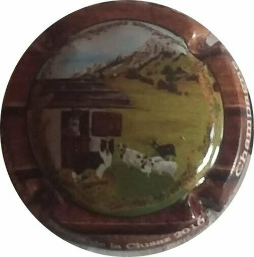 CAPSULE CHAMPAGNE BREUL PATRICK LA CLUSAZ 2016 NUMEROTE 3000 REF 23g