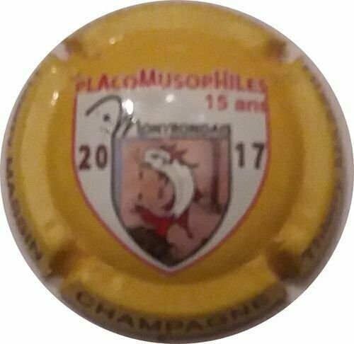 CAPSULE CHAMPAGNE MASSIN THIERRY PLACO MONYTRONDAIS 2017 REF: 6b