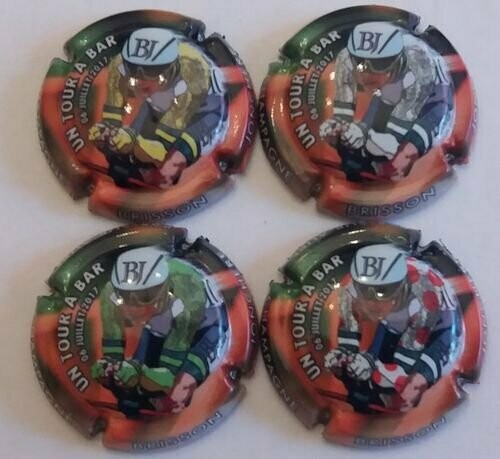 SERIE CAPSULES CHAMPAGNE BRISSON JONCHERE NEWS REF N°55 A 55 c