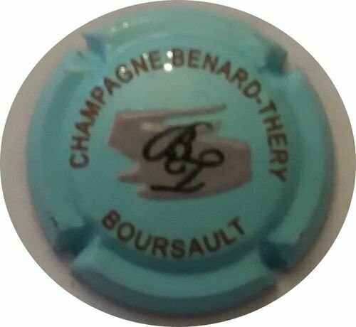 CAPSULE CHAMPAGNE BENARD THERY relief REF N°6d