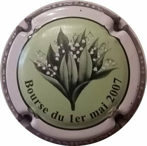 CAPSULE CHAMPAGNE PIERRE MIGNON 1ER MAI 2007 REF N°47b