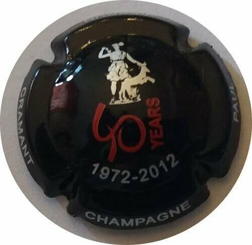 CAPSULE CHAMPAGNE PAUL LEBRUN 40 ANS BRIGADE DIANE REF N°36