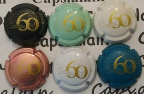 SÉRIE CAPSULES CHAMPAGNE VINCENT D’ASTRÉE REF N°18 a 18e