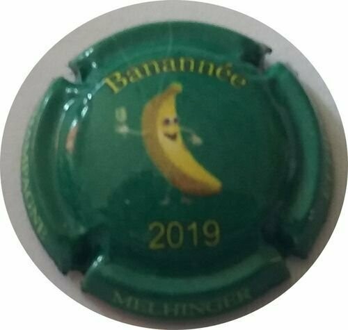 CAPSULE CHAMPAGNE MEHLINGER ET FILS BANANNEE 2019 REF N°8