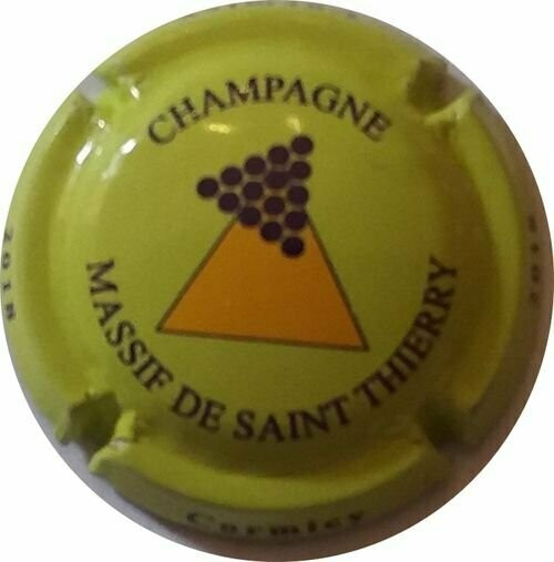 CAPSULE CHAMPAGNE MASSIF DE SAINT THIERRY CORMICY 2018