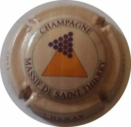 CAPSULE CHAMPAGNE MASSIF DE SAINT THIERRY CHENAY 2011 RÉF N°6a