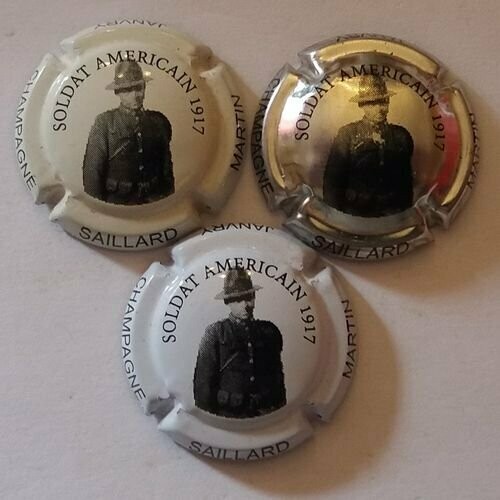 SÉRIE CAPSULES CHAMPAGNE SAILLARD MARTIN