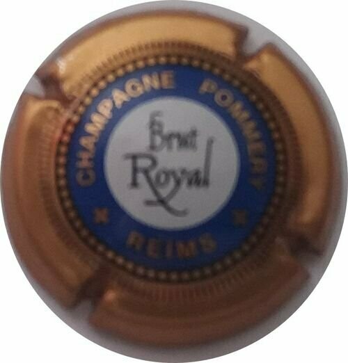 CAPSULE CHAMPAGNE POMMERY BRUT ROYAL REF N°73