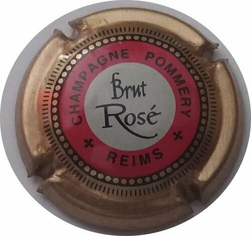 CAPSULE CHAMPAGNE POMMERY BRUT ROSE REF N°79