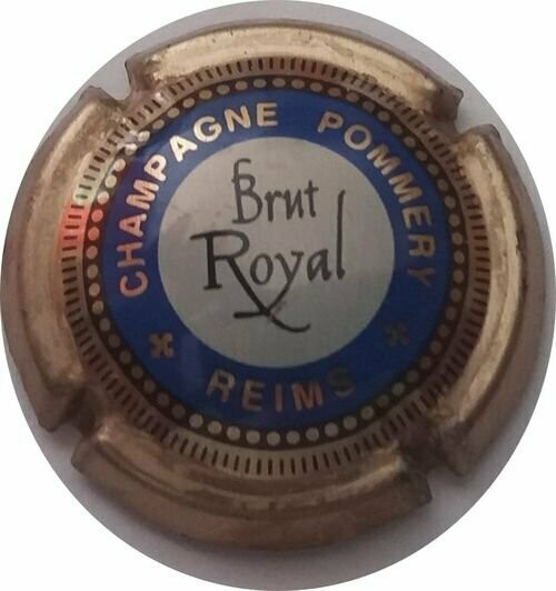 CAPSULE CHAMPAGNE POMMERY BRUT ROYAL QUART REF N°91
