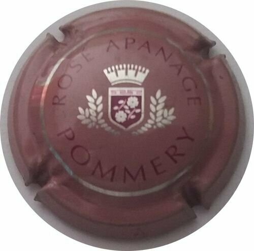 CAPSULE CHAMPAGNE POMMERY ROSE APANAGE REF N°95