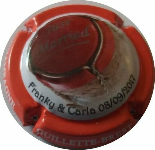 CAPSULE CHAMPAGNE GUILLETTE BREST CUVÉE MARIAGE