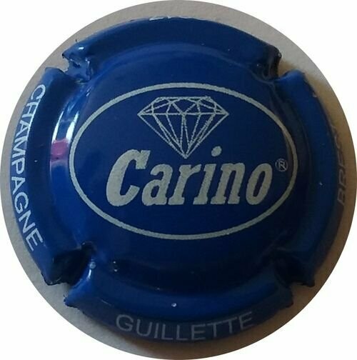 CAPSULE CHAMPAGNE GUILLETTE BREST cuvée casino REF N°45d