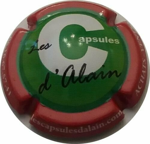 CAPSULE CHAMPAGNE LES CAPSULES D'ALAIN