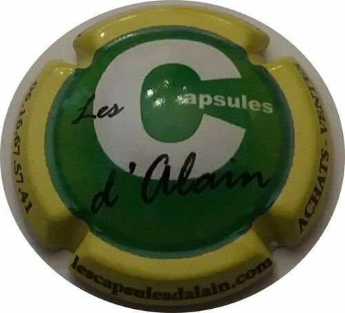 CAPSULE CHAMPAGNE LES CAPSULES D'ALAIN
