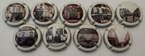 SÉRIE CAPSULES CHAMPAGNE MAHE JEAN JACQUES REF N°12 a 12h SÉRIE CAPSULES CHAMPAGNE MAHE JEAN JACQUES REF N°12 a 12h