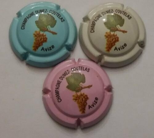 SÉRIE CAPSULES CHAMPAGNE DUMEZ COUTELAS REF N° 1 a 1b