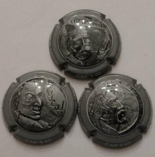 SÉRIE CAPSULES CHAMPAGNE CHEURLIN DANGIN REF N° 23 a 23b