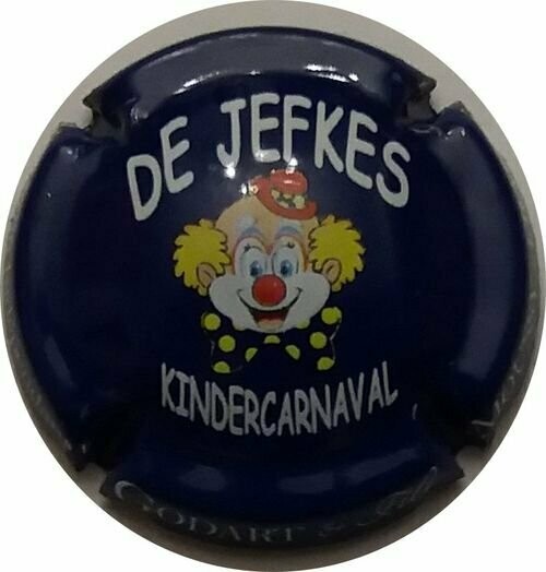 CAPSULE CHAMPAGNE GODART ET FILS carnaval de jefkes REF N°9