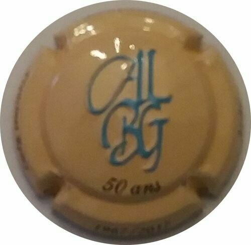 CAPSULE CHAMPAGNE FRANCINET REMY 50 ANS ALGB REF N°22