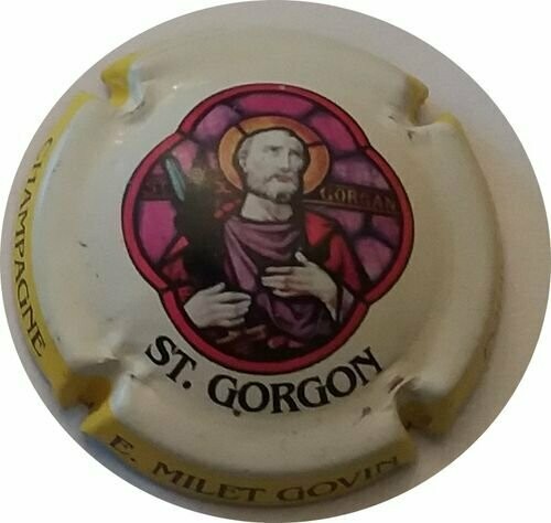 CAPSULE CHAMPAGNE MILET GOVIN ST GORGON REF N° 17
