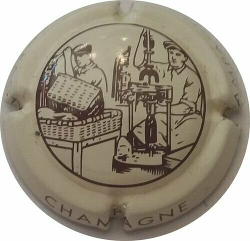 CAPSULE CHAMPAGNE GENERIQUE REF N°675a CAPSULE CHAMPAGNE GENERIQUE REF N°675a