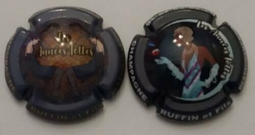 2 BELLES CAPSULES CHAMPAGNE RUFFIN ET FILS LES ANNEES FOLLES NEWS