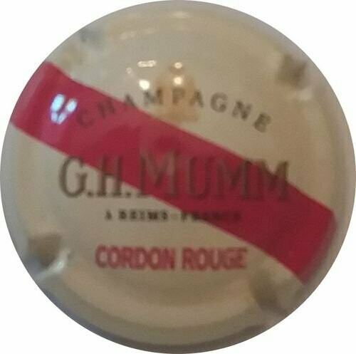 CAPSULE CHAMPAGNE MUMM CORDON ROUGE RÉF N°119