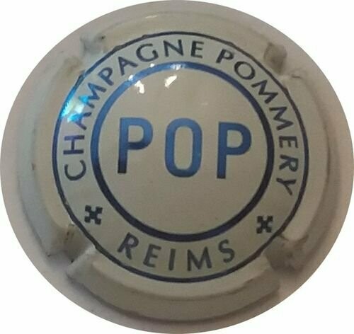 BELLE CAPSULE CHAMPAGNE POMMERY POP QUART RÉF N°107 NEWS