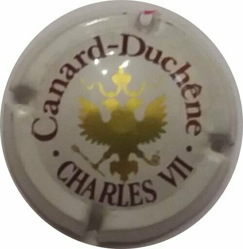 CAPSULE CHAMPAGNE CANARD DUCHENE CUVÉE CHARLES VIII RÉF N°67 CAPSULE CHAMPAGNE CANARD DUCHENE CUVÉE CHARLES VIII RÉF N°67