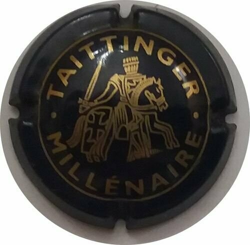 CAPSULE CHAMPAGNE TAITTINGER MILLÉNAIRE RÉF N°95