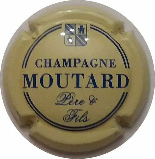 CAPSULE CHAMPAGNE MOUTARD PÈRE & FILS RÉF N°10a