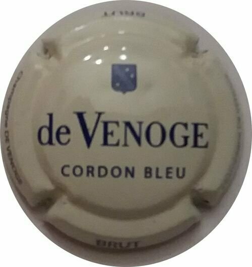 CAPSULE CHAMPAGNE DE VENOGE CORDON BLEU RÉF N°274