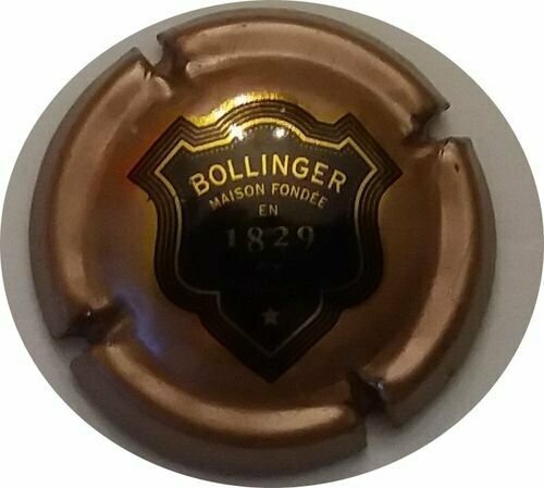CAPSULE CHAMPAGNE BOLLINGER RÉF N°50a