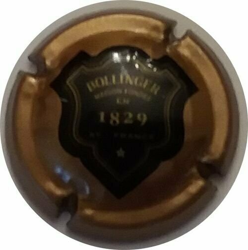 CAPSULE CHAMPAGNE BOLLINGER RÉF N°44