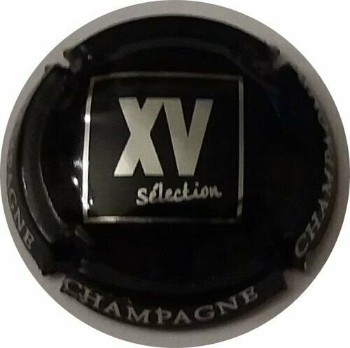 CAPSULE CHAMPAGNE CUPERLY CUVÉE XV SÉLECTION RÉF N°1