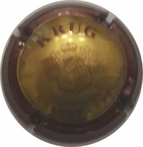 BELLE CAPSULE CHAMPAGNE KRUG GRANDE CUVÉE D32 RÉF N°49a