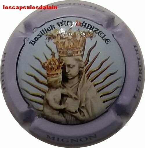 BELLE CAPSULE CHAMPAGNE PIERRE MIGNON BASILIQUE DE DADIZELE REF N°77b NEWS