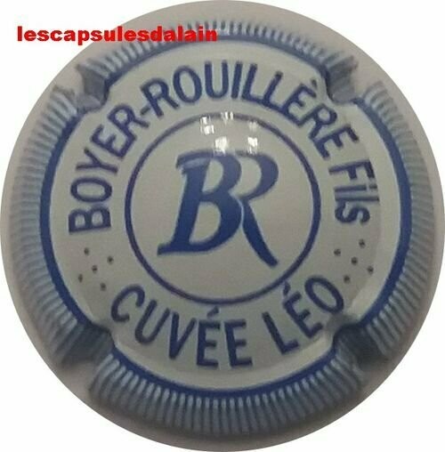 BELLE CAPSULE CHAMPAGNE BOYER ROUILLERE ET FILS CUVÉE LEO RÉF N°7